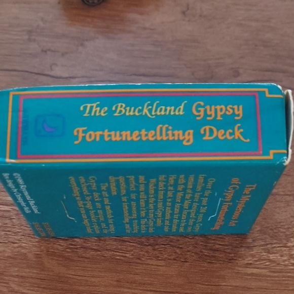 Vtg SEALED 1988 Raymond Buckland Gypsy Fortunetelling Deck Llewellyn Rare OOP - Picture 12 of 12